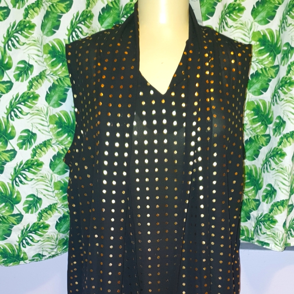 Ladies Anne Kline sleeveless blouse 1XL